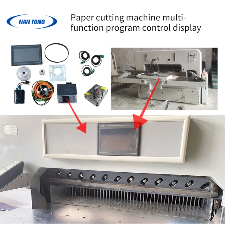 Electric Paper Cutter/paper Die Cutter/polar 115 Paper Cutter Machine