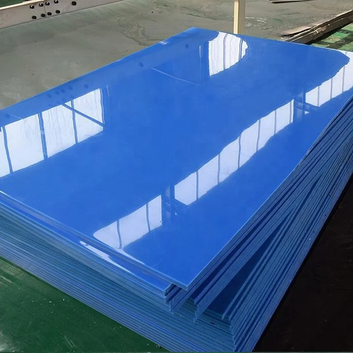 HDPE Sliding Block Thin Flexible Polyethylene Plastic Sheets / Hdpe Ldpe Plastic Thick Board