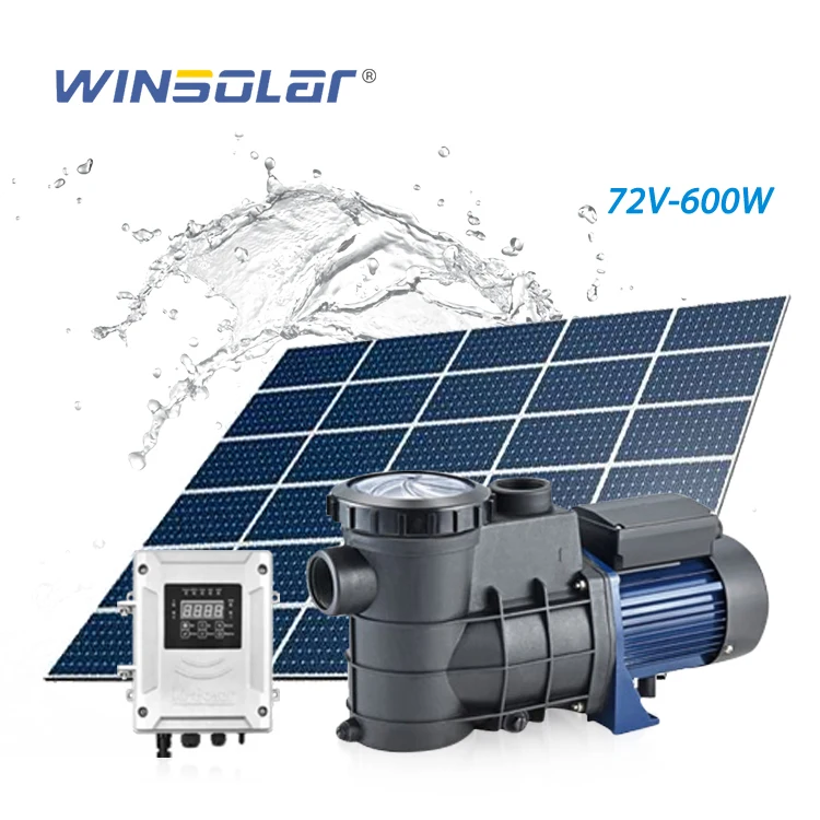 jord Konsekvenser bekendtskab Source WINSOLAR dc 72v 600w solar pool pump kit for swimming pool on  m.alibaba.com