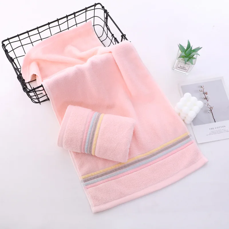 Custom Logo Thick Face bath Towel Wholesale Cotton Soft Bathroom Towel manufacture