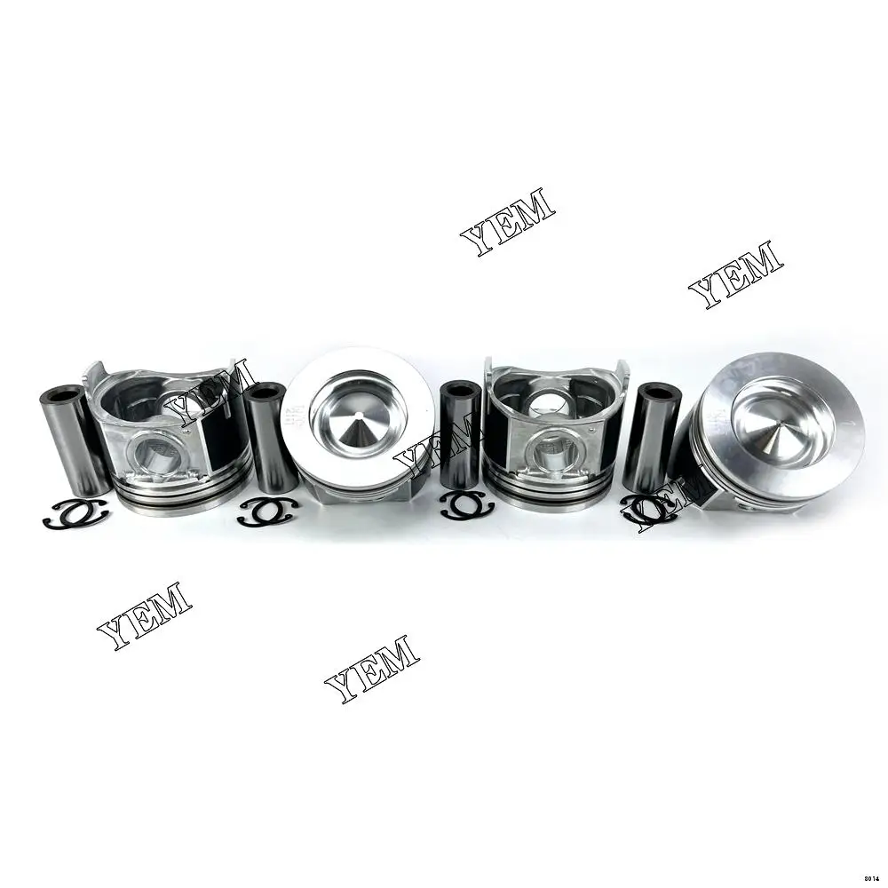Extra Durable Engine Piston Kit 1J705-21111 For Kubota V2607
