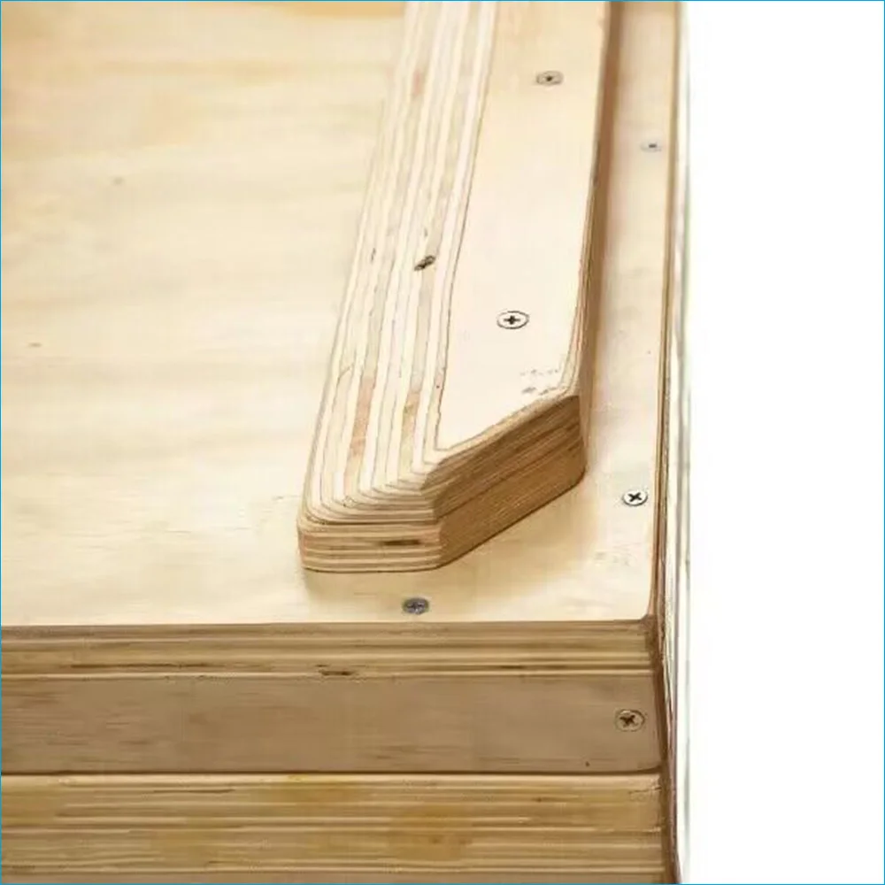 Smartfit Weightlifting Platform Wooden Stackable Jerk Blocks Boxes