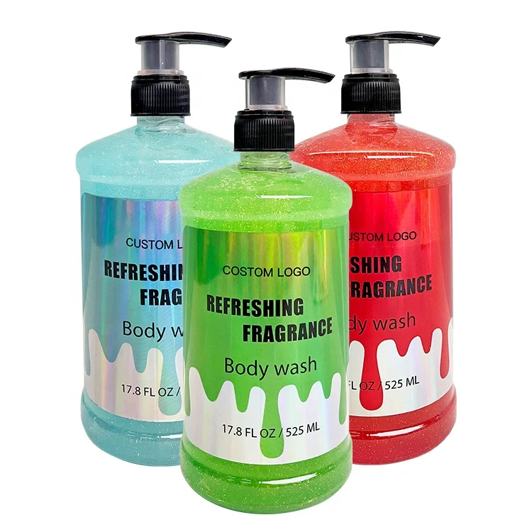 OEM фирменный отбеливающий увлажняющий гель для душа с ароматом