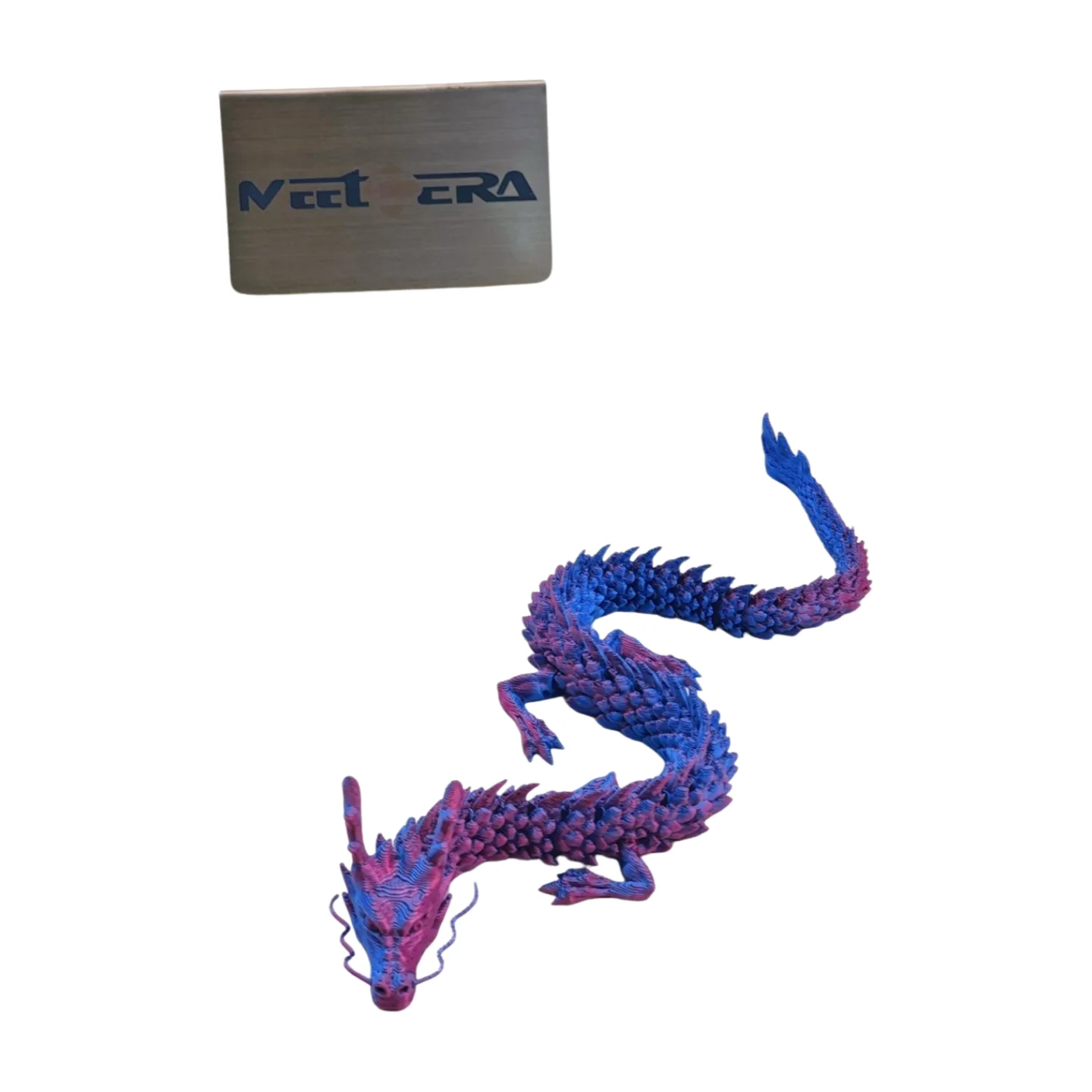 Discounted Bulk Stock of 30cm-120cm Flying Crystal Dragon PLA 3D Printed CNC Machined Stainless Steel Flying Dragon