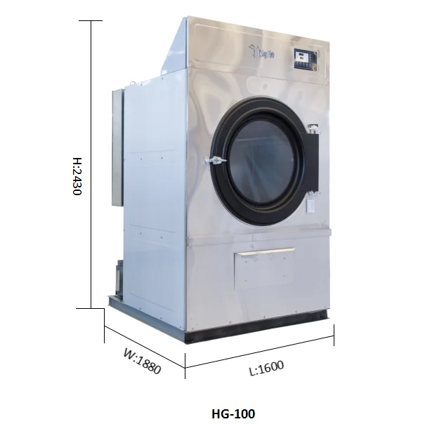 Advanced Technology Clothes Tumble Dryer for Laundry Hotel Restaurant manufacture