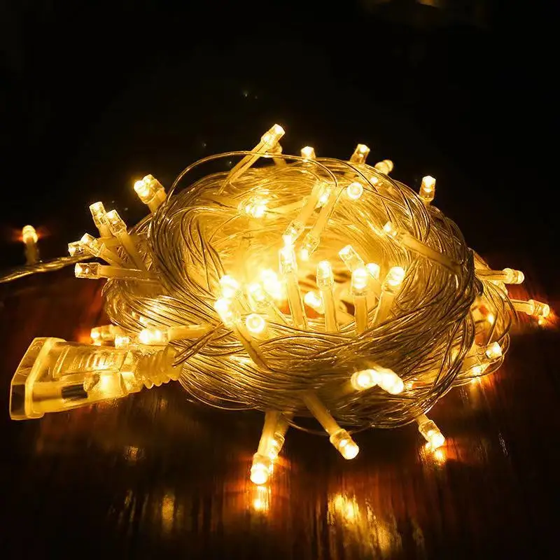 Holiday Light Waterproof LED Christmas String Lights Outdoor Waterproof Fairy Lights for Outdoor