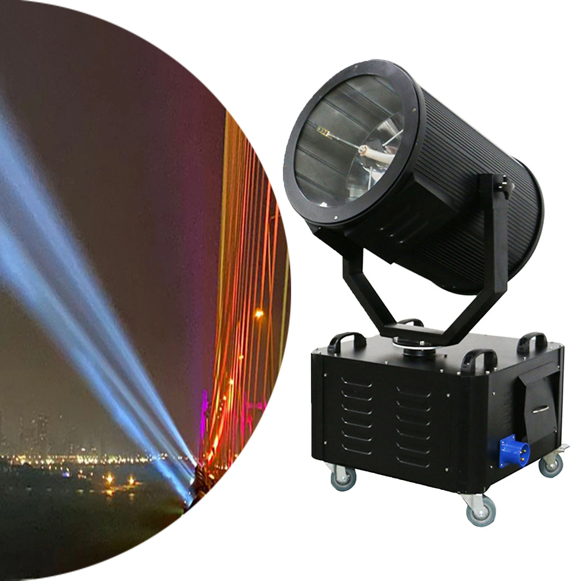 Xenon Lamp 4KW Outdoor Moving Head Beam 4000w Search Light