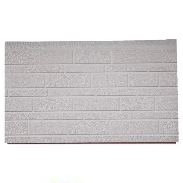 Metal Composite Polyurethane Siding Embossed Stone Brick Wall Panel
