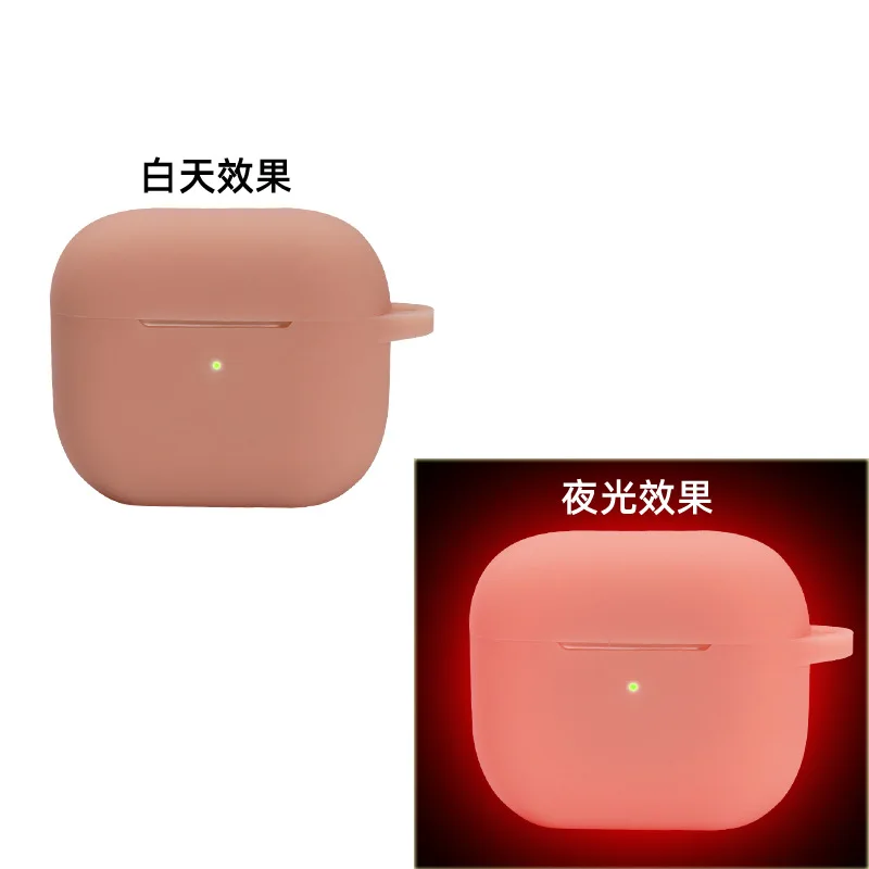 Glow in the Dark Silicon case for Apple Air Pods 4 Glowing in Dark Silicon  Protective Airpod 4 Case