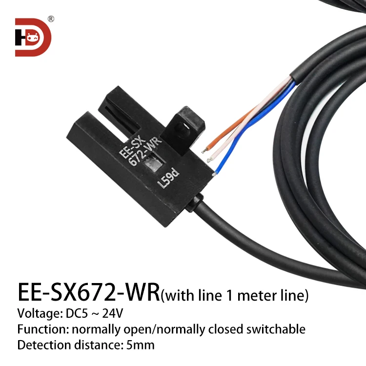 EE-SX672-WR Photoelectric Switch Sensor EE-SX674-WR Sensor with Line 2 Meters Limit Sensor manufacture
