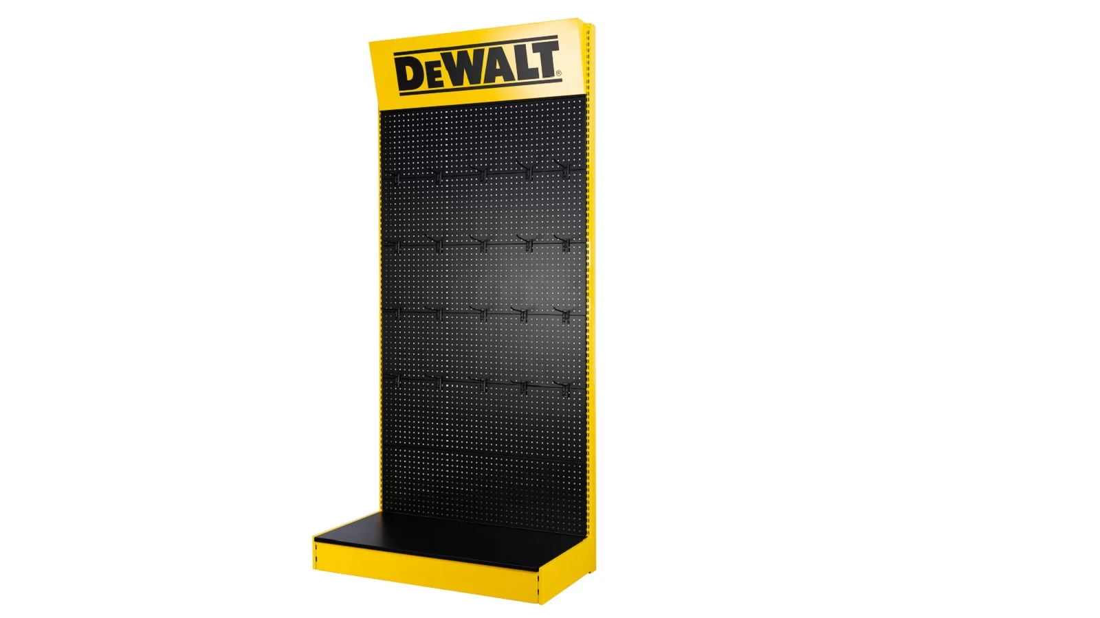 Wholesale Floor Standing Pegboard Display Metal Steel Pegboard Tools