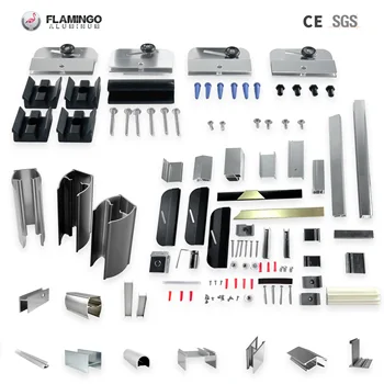 Aluminum Profile for Glass Shower Door Aluminum Shower Door Frame Parts Aluminum Shower Door Parts Aluminum Shower Door Frame