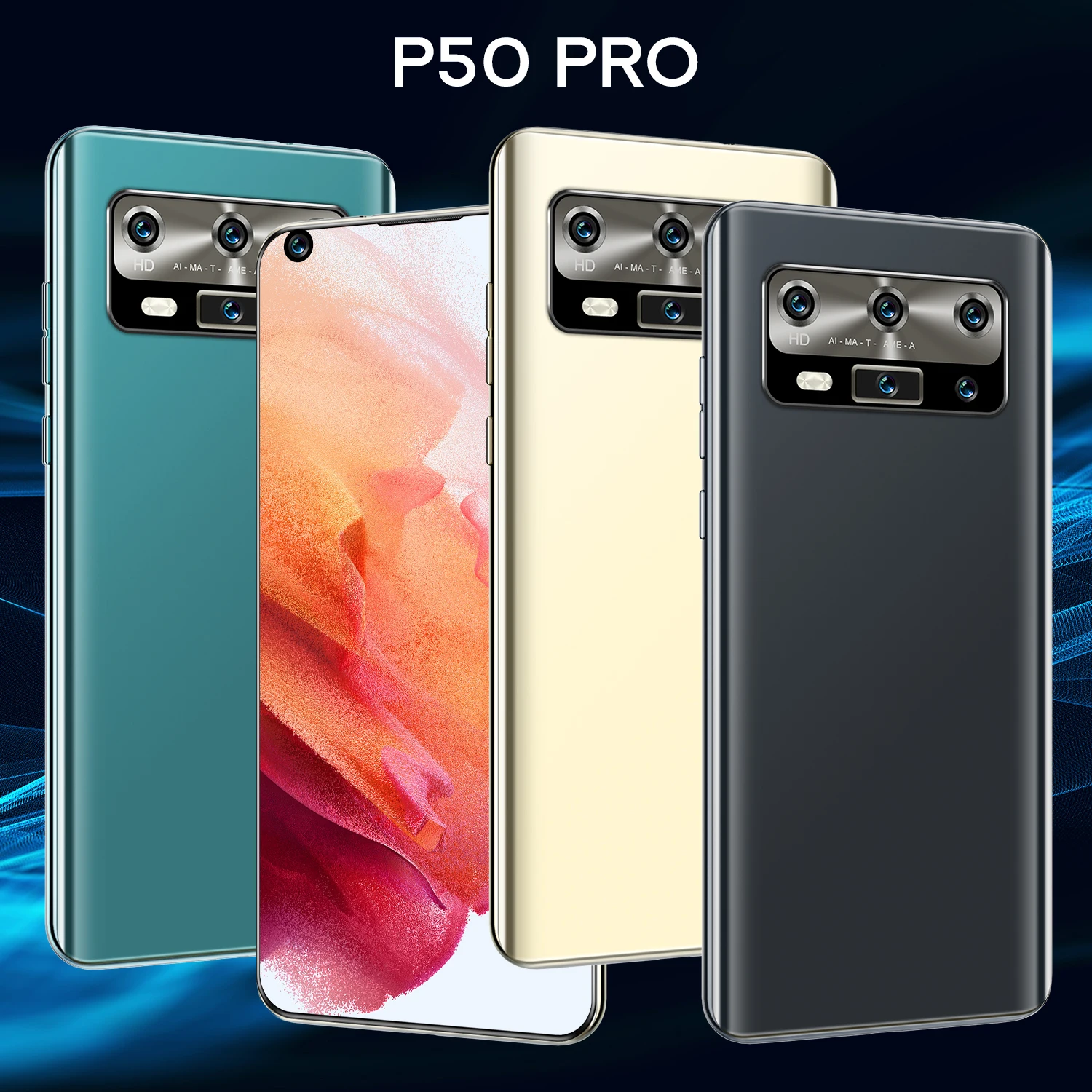 p50 pro hd screen