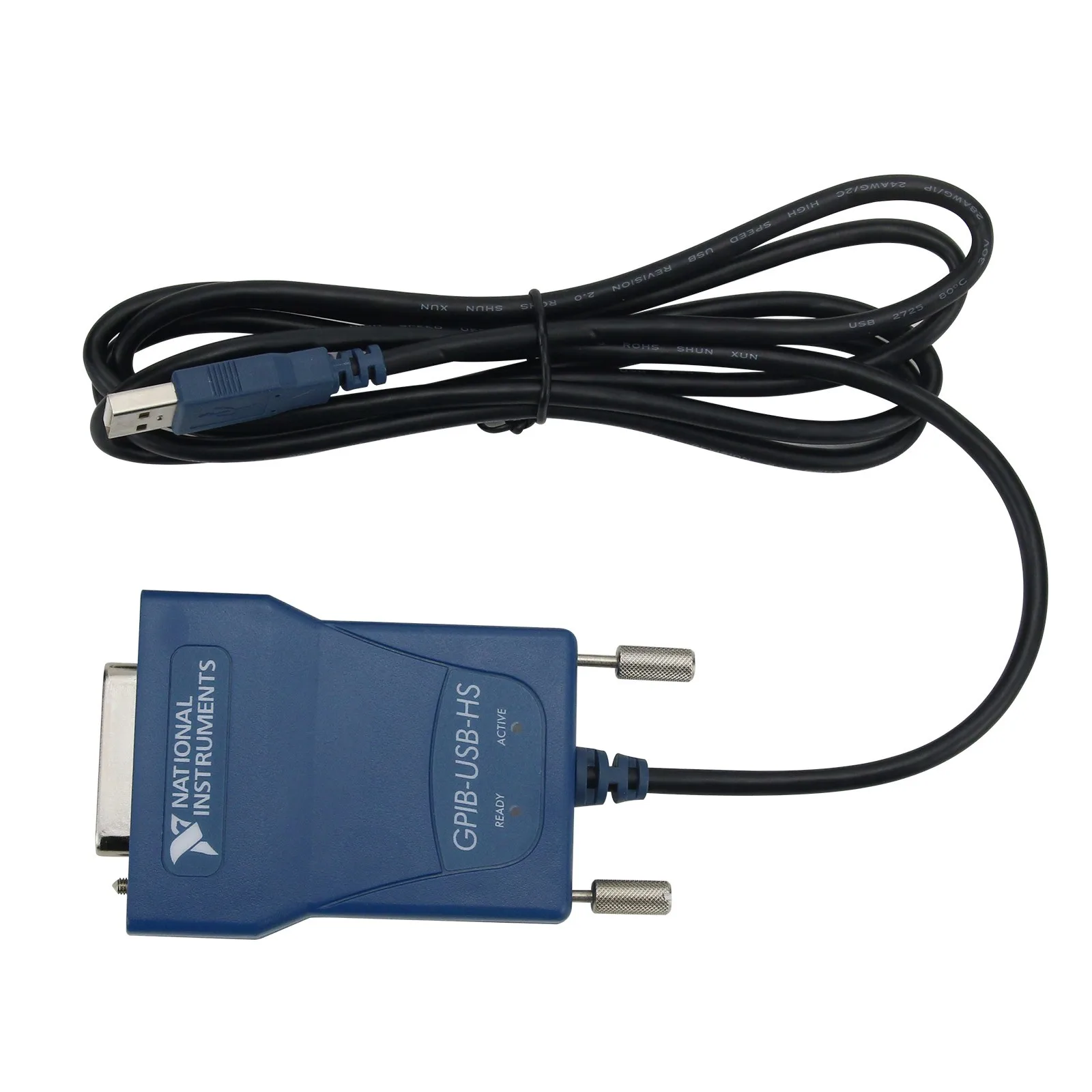 National Instruments GPIB-USB-HSインターフェイスアダプターIEEE488、オリジナルチップ付き