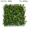 Two-tone Leaf White Flower Grass Wall Panel