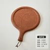 Madera maciza - Bandeja para pizza de ébano 36*26*2cm