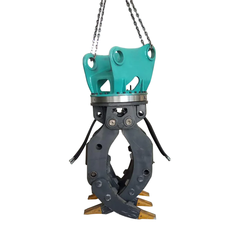Stone Operations Hydraulic Rotator Grapples