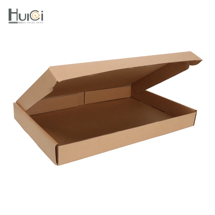 Custom Foldable Paper Corrugated Shipping Carton Laptop Packaging Box with Plastic Handle for Computer Tv