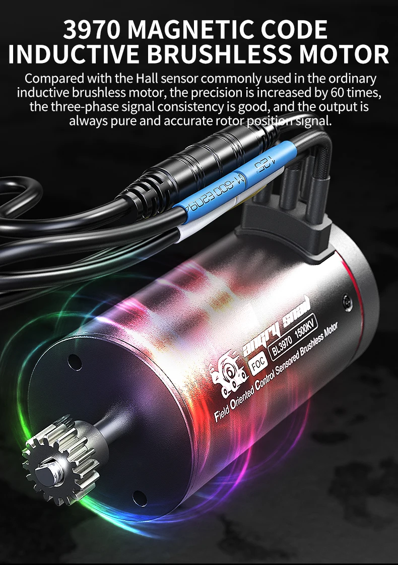 MJX H8H+ RC Car 1/8 4WD 3970 Brushless 8CH Remote Control Toys Climbing Off-Road Truck Aluminum Alloy Parts 80A ESC 35KG Servo