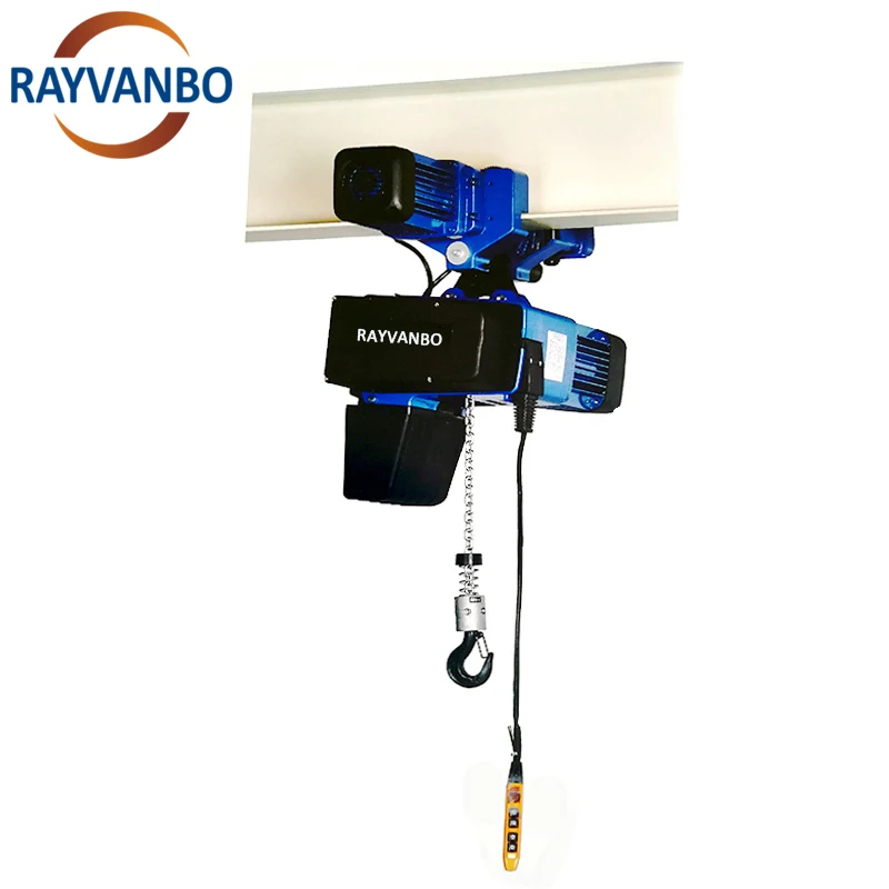 Compact Design European Style Electric Chain Hoist 500kgs with Vital Chain Block