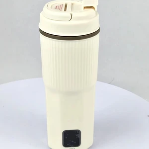 High Quality Thermos Use Portable Drink Smart Digital Temperature Control Hot Electric Kettle for Travel Outdoor Sport Car Use