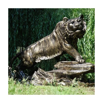 ブロンズ製トラの彫刻　bronze tiger statue Hd6ba04bd447547a9886e5235b2bb0