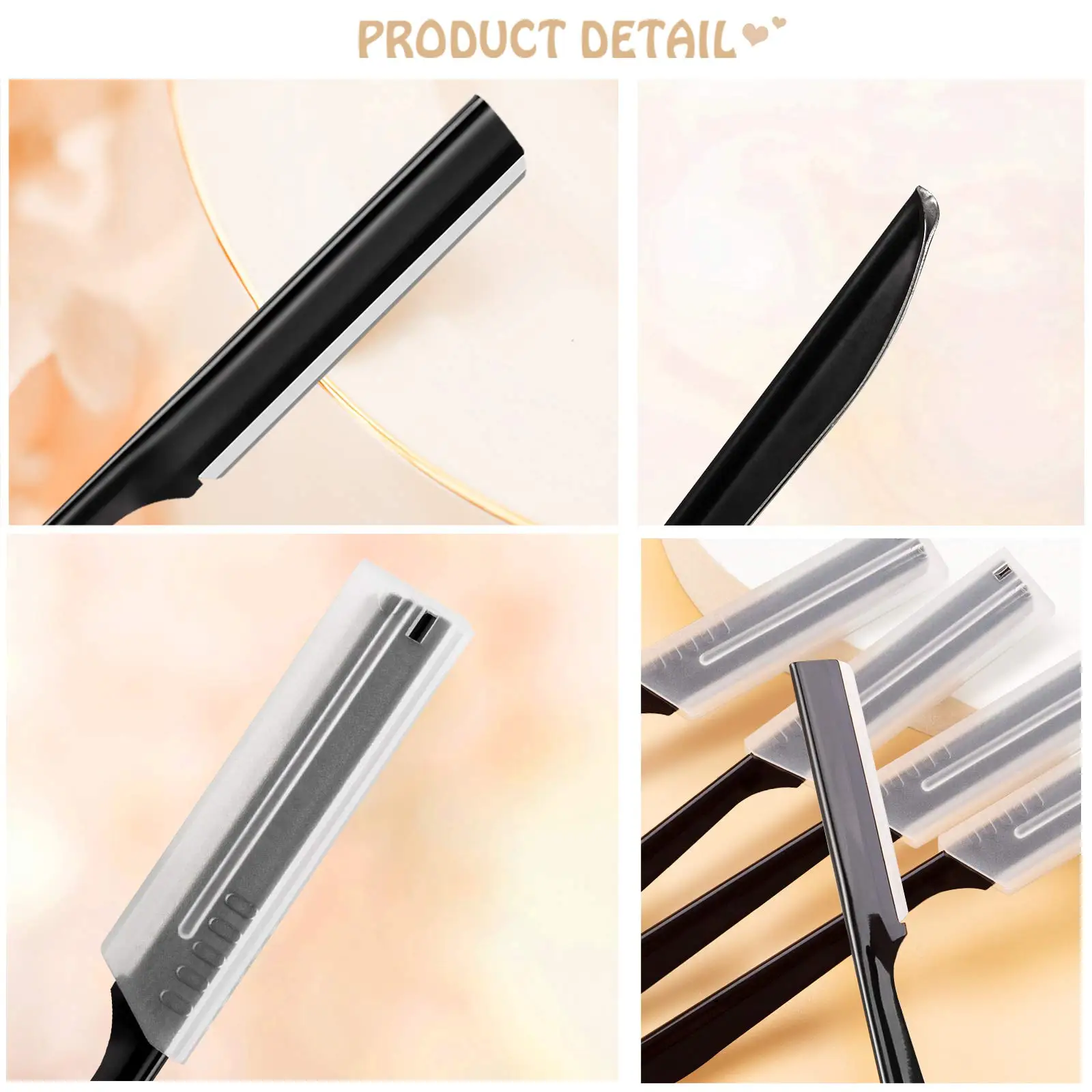 Men And Women Completely Stainless Steel Eyebrow Razor Shaper Grooming