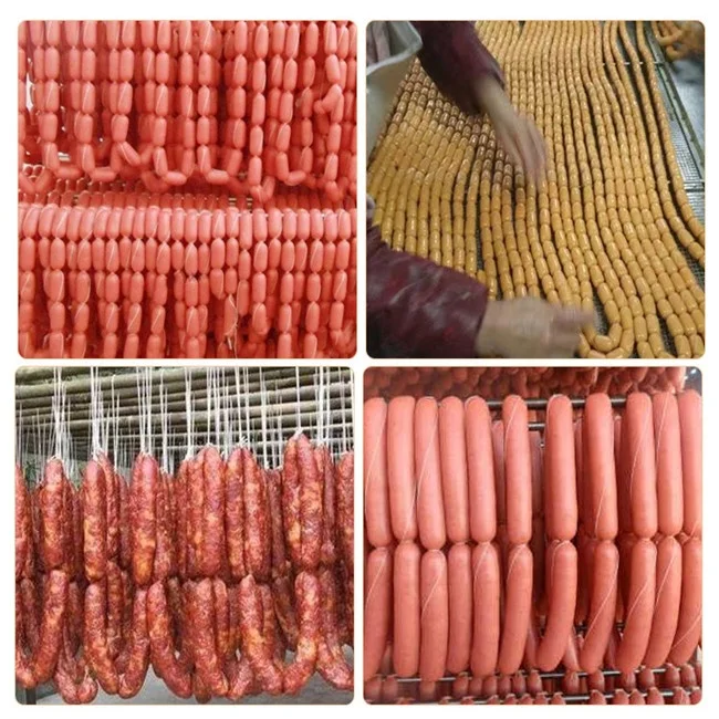 English Touch Panel Sausage Linker Tying Machine Sausage Clipper Twisting Machine Clipping Sealing Knotting Machine