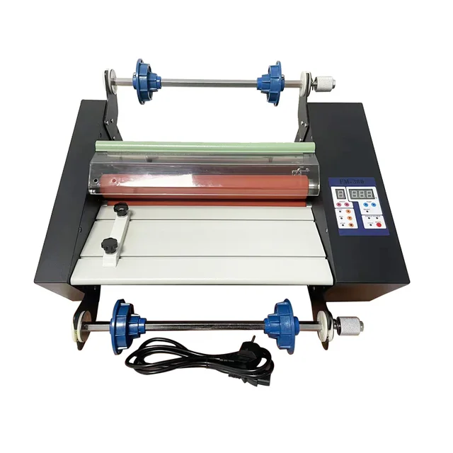 Hot Roll Thermal Laminating Machine Can Double Sides Paper Laminator