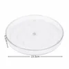 Single-layer three-column turntable