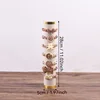 Beige Double Gold Head Rope Stand