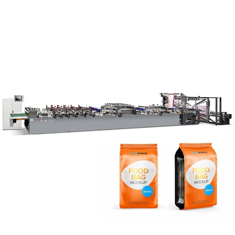 Multi-Function Laminated Center Sealing 3-Side Seal Bag Making Machine