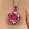 Rose pendant with Chopin chain