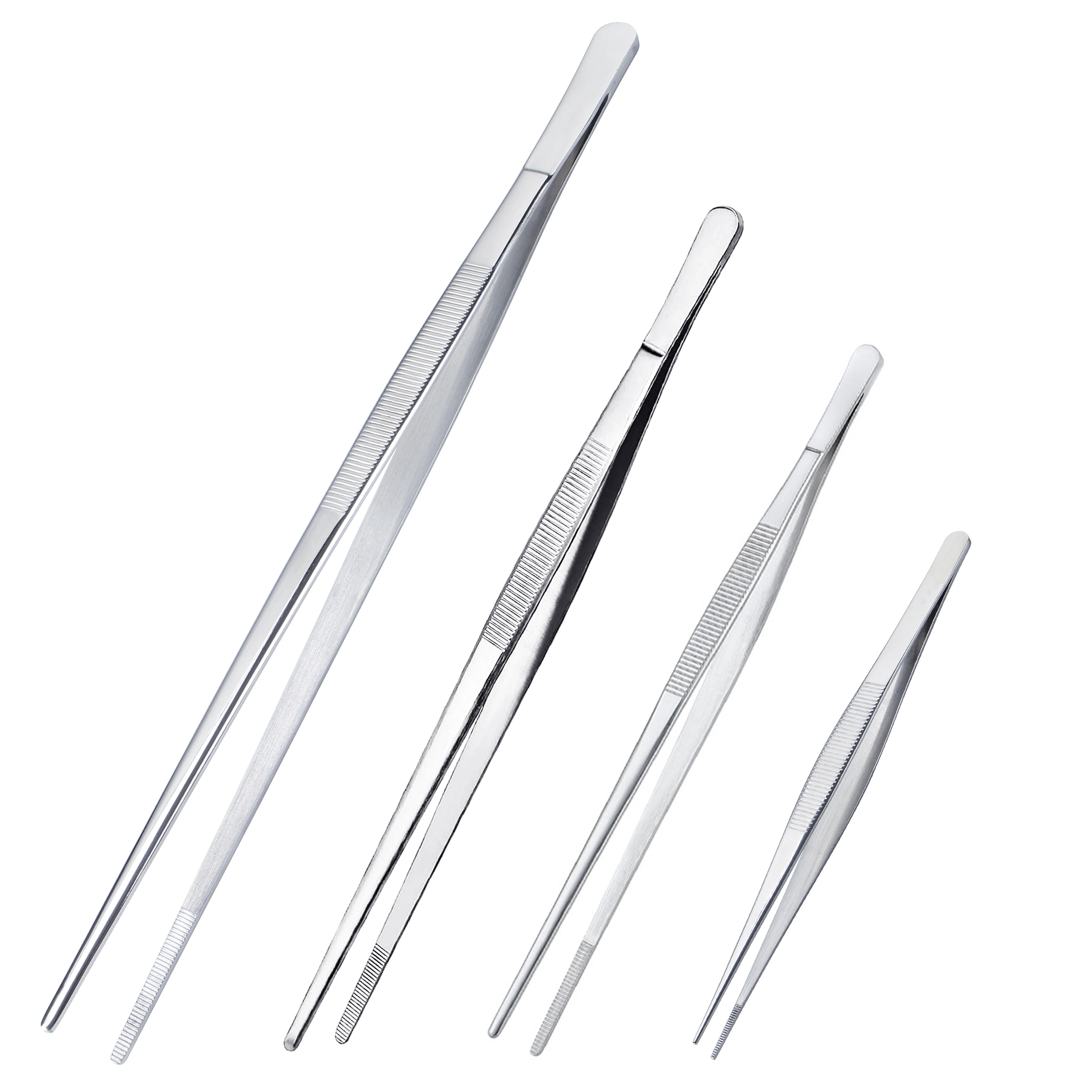 KADAX, Pinza Da Cucina Universale In Acciaio Inox Con Silicone