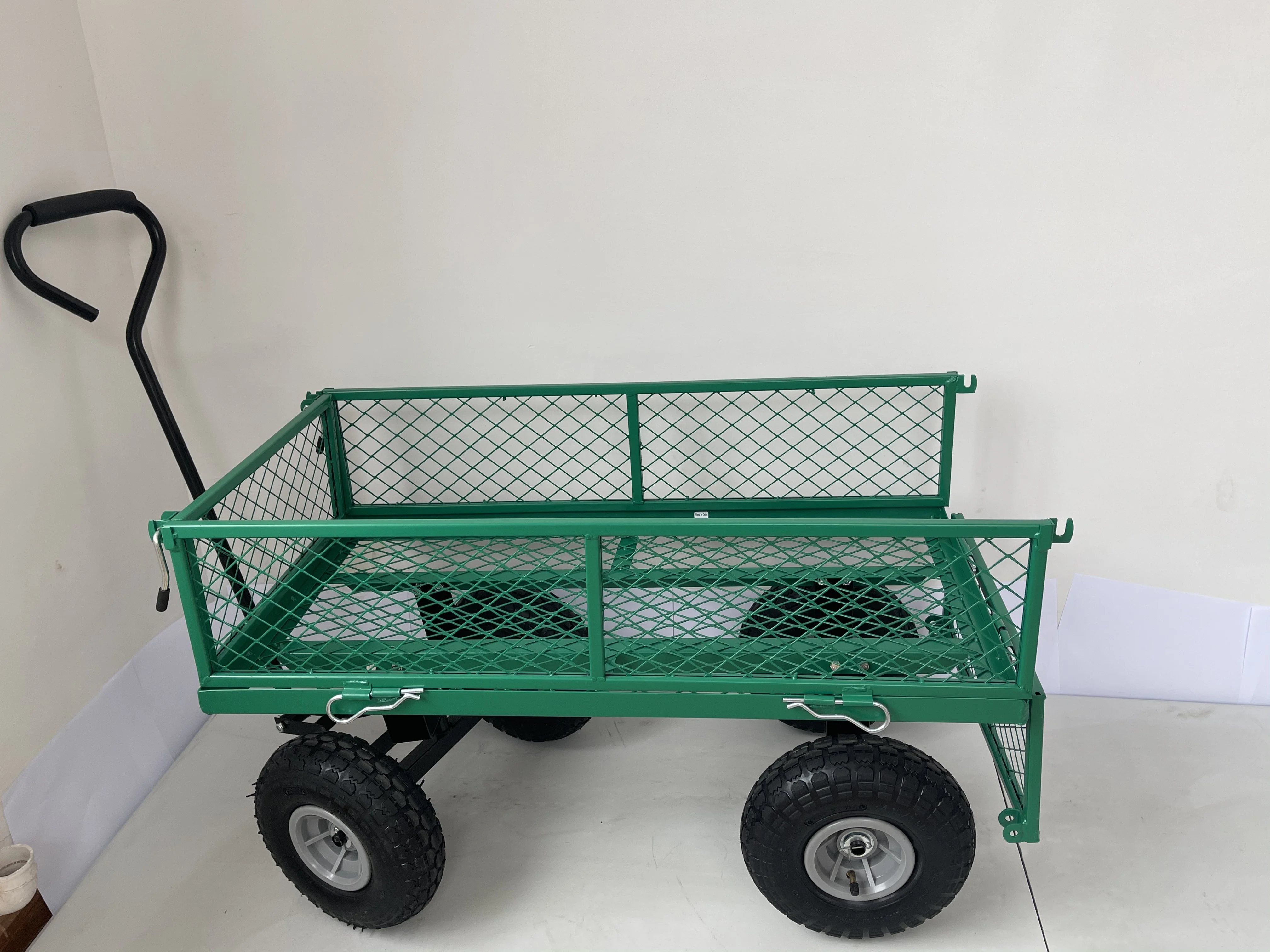 Yardworks Mesh Garden Carrying Rubbish Cart Wagon Buy Mesh Garden