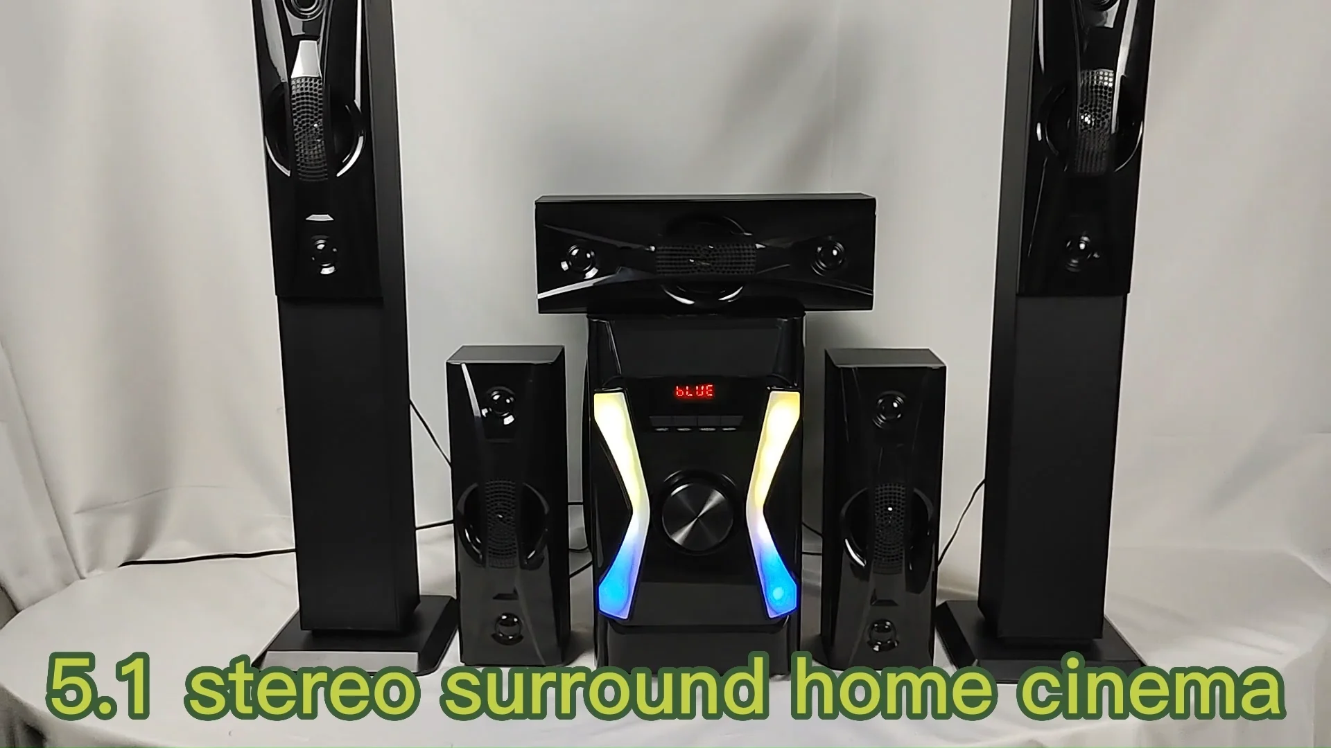 5 1 Subwoofer And Speaker Surround Sound Home Theater Multimedia