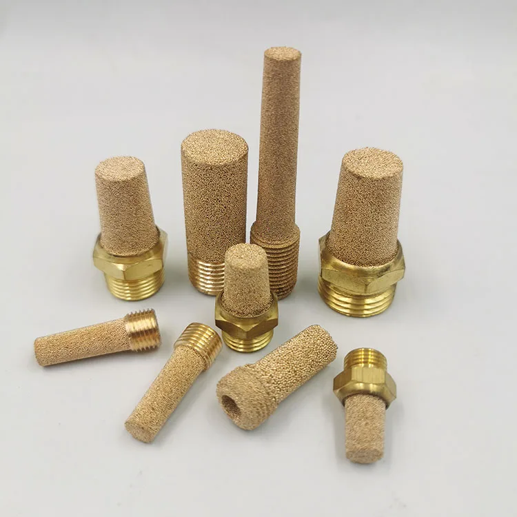Bronze Powder Sintered Filter Pneumatic Brass