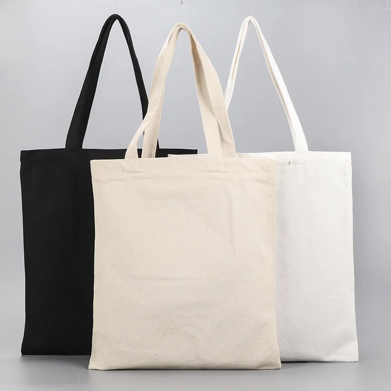 Wholesale Blank Organic Cotton Canvas Tote Bags Custom Tote Bag With ...