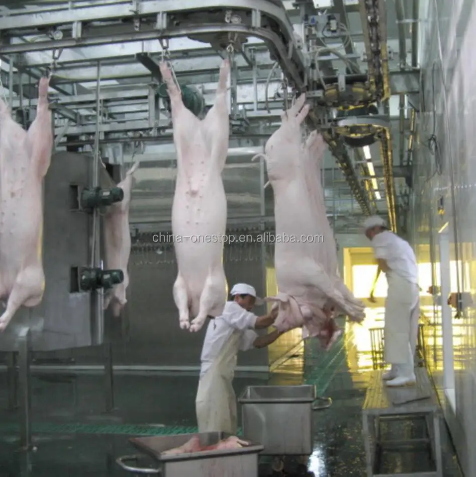 Efficient Pig Slaughterhouse Complete Factory Level Pork Slaughtering Equipment