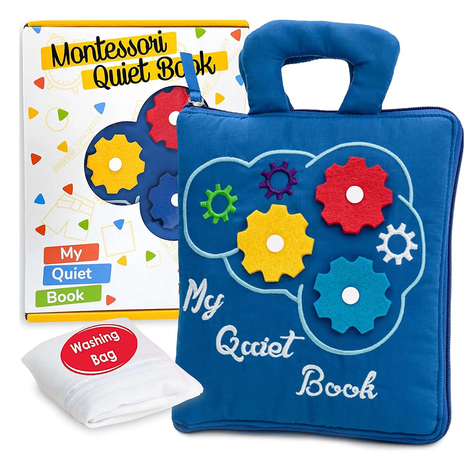 Развивающие игрушки для малышей Монтессори Тихая книга сенсорные занятия для малышей занятая Книга Мягкая книга из ткани для детей мелкая моторика игрушки