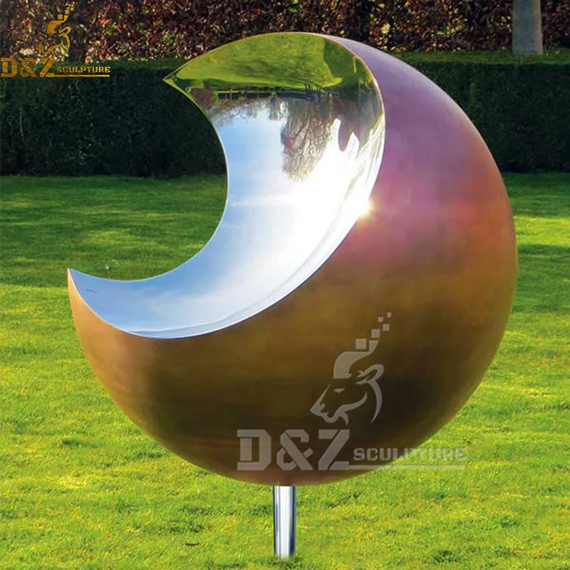 Art Ball Sculpture Corten Steel Ball Sculpture Sphere Art Ball ...