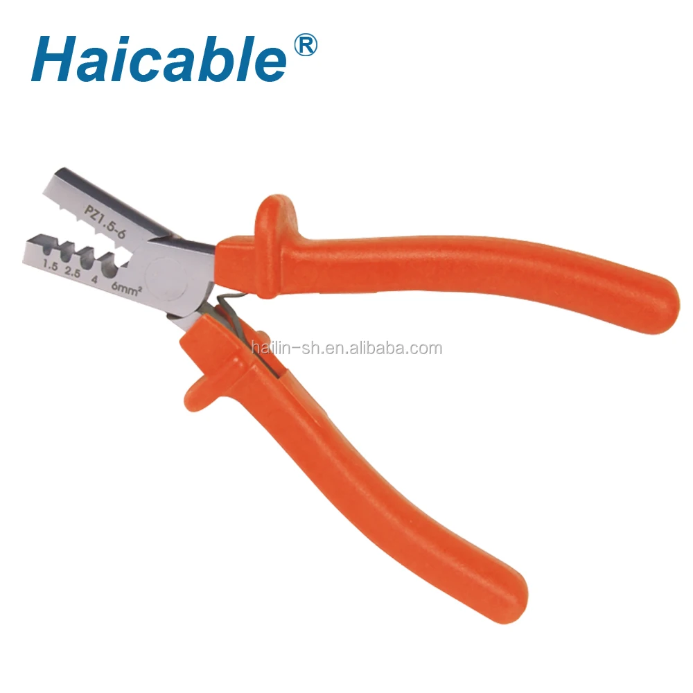 New Crimper Plier Crimping Tool For End-Sleeve PZ0.25-2.5 Wire Cable Terminal 