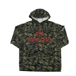 High Quality Custom Men's Heavyweight Fire-Resistant Sweatshirt FR Work Hoodies