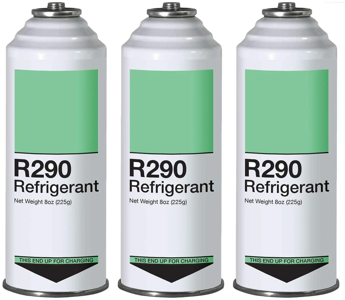 R290 Can Packing Replace R34 Non Florine Propane Refrigerant Gas R290 R600