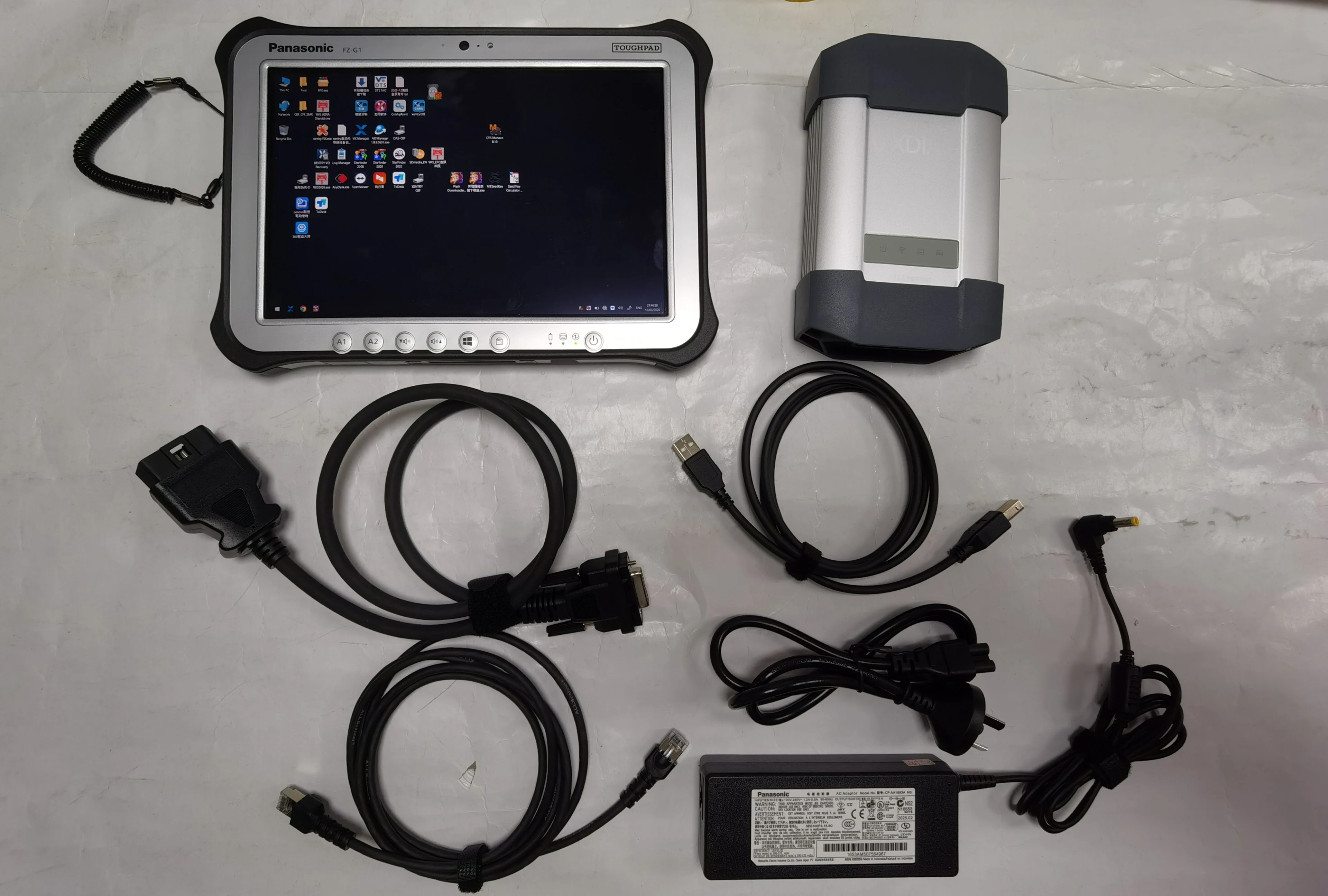 VXDIAG Xentry Diagnosis VCI C6 DOIP Multi Diagnostic Tool for