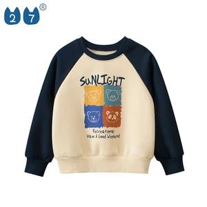 Children'S Clothing Autumn Cartoon Thickened Top Autumn Winter Sweatshirts