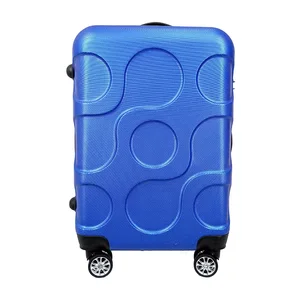 Good Quality Personalized Design Portable Boarding Luggage ABS Hard Shell Trolley Luggage Case With Combination Lock