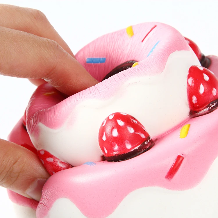 Полиуретановые игрушки для снятия стресса крем ароматизированные мягкие медленно восстанавливающие форму игрушки для торта