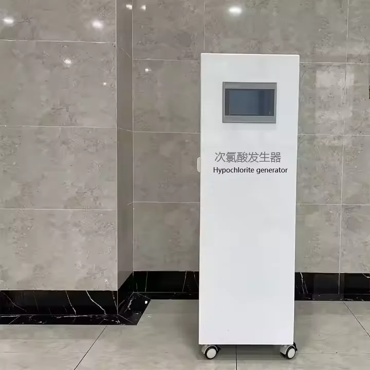 New Slightly Acidic HOCI Solution Generator Core PLC Components Chlorine Water Electrolysis Ionizer Machine Condition New