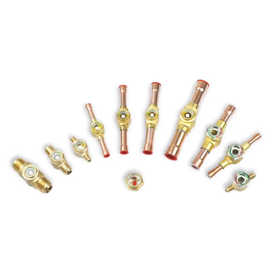 Liquid Line Sight Glass Sight Glass Tube Fitting Moisture Indicator